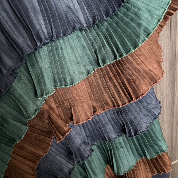 Patchwork Multicolor Fashion Dress - Picture 5 of 12